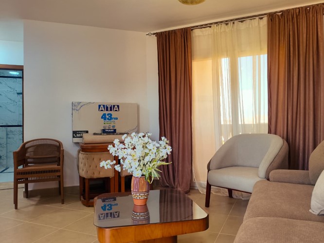 fully furnished 1 bedroom apartment montazah 1 poo